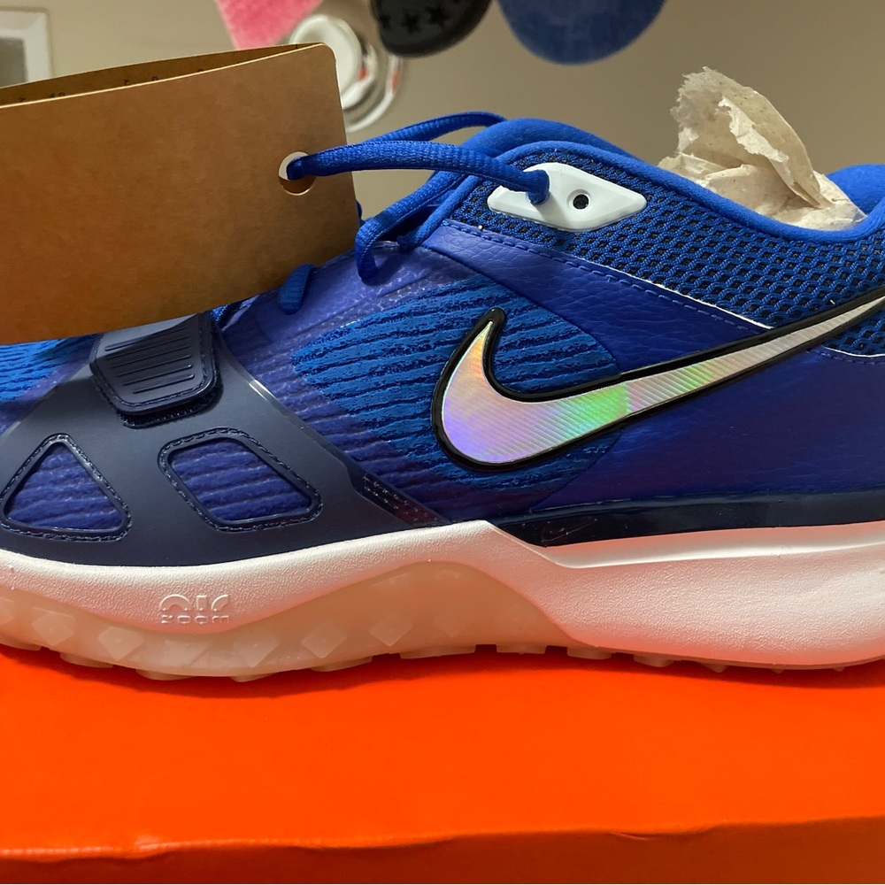 Nike Blue and White Athletic Shoes